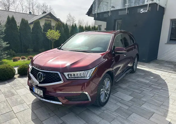 acura podkarpackie Acura MDX cena 169000 przebieg: 93000, rok produkcji 2018 z Kraków